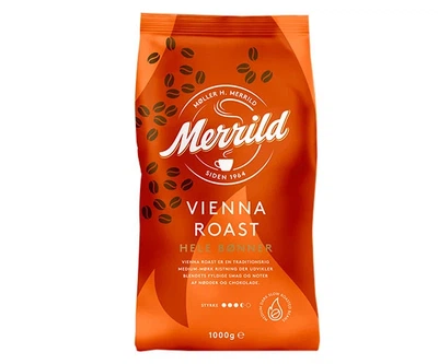 Кава в зернах Merrild Vienna 1 кг