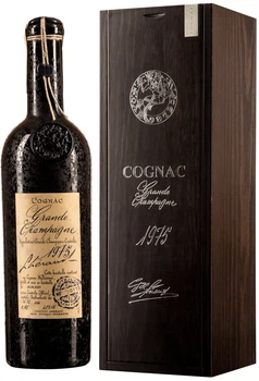 Коньяк Lheraud Grande Champagne 1975 0.7 л у подарунковій упаковці 47% (3558270010306)