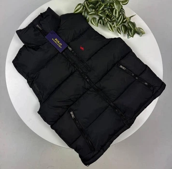 Жилетка мужская Polo классическая L черная