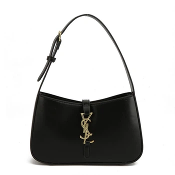 Женская сумка Saint Laurent 10082 багет черная