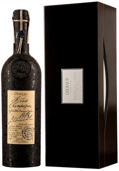 Коньяк Lheraud Petite Champagne 1978 0.7 л у подарунковій упаковці 46% (3558270010283)