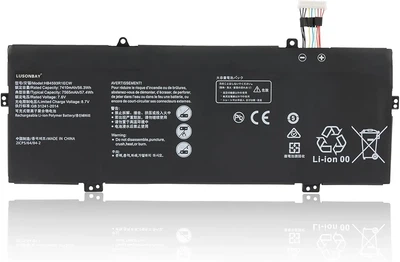 Аккумулятор HB4593R1ECW 7.6V 7565mAh 57.4Wh для Huawei MateBook X Pro / MagicBook 14 MACH-W19 MACH-W29 KPL-W00 KPR-W19