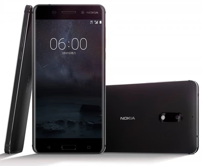 Мобильный телефон Nokia 6, 5.5", IPS, (1920x1080), Qualcomm Snapdragon 430 (1.3 ГГц), RAM 3 ГБ, 32 ГБ встроенной памяти + microSD,SDHC (до 128 ГБ), основная камера: 16 Мп, фронтальная камера: 8 Мп, 3G, LTE, GPS, поддержка SIM-карт (Nano-SIM), Android