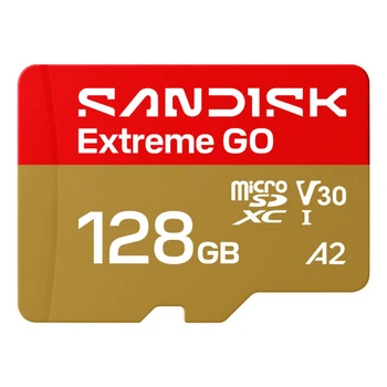 Карта памяти SanDisk 128GB microSDXC class 10 UHS-I Extreme GO (SDSQXGN-128G-GN6MN) (354671)