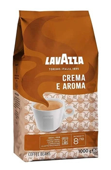 Кава зернова Lavazza Crema e Aroma Coffee beans Лавацца Крема Арома купаж Арабіки та Робусти 1000г