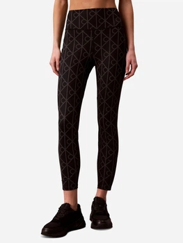 Спортивные леггинсы для фитнеса женские Calvin Klein 227109422 XL Черные (1161395017)