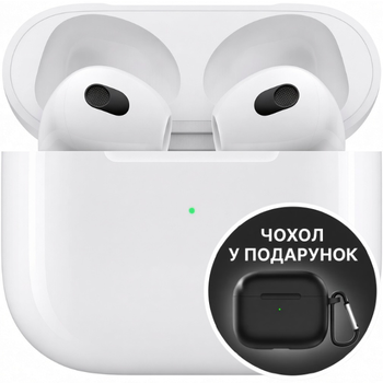 Наушники беспроводные вкладыши Pods 3 нового поколения для iOS Android беспроводная блютуз гарнитура для андроида айфона со встроенным микрофоном разъемом lightning и чехлом в подарок