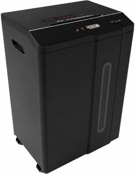 Шредер Офісний shredMARK 1740M Подрібнювач - знищує документи формату А4 перехресною різкою 2×8 мм, рівень секретності P-5, кошик 40 л