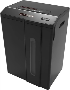 Шредер Автоматический Измельчитель shredMARK 1201HS - уничтожает бумагу, скобы, скрепки и пластиковые карты, подходит для ежедневного офисного использования