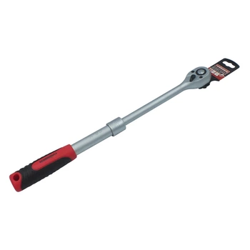 Ручка-тріскачка 1/2" 72 зуба телеск 31.0-45.0см з підв Haisser