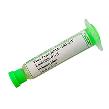 Флюс-гель малоостаточный RMA-100-UV [10 мл] (БЕЛЫЙ RMA-223) - 745403