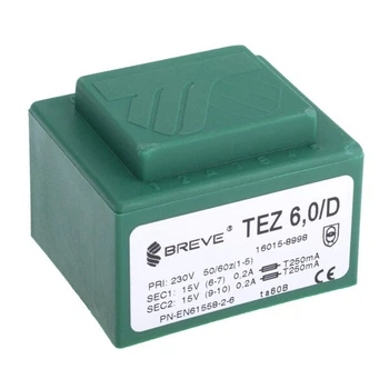 Трансформатор TEZ6/D/15-15V (TEZ6/D230/15-15V) - 376028