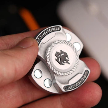 Сучасний спіннер TASMANIAN SILVER слайдер іграшка-антистрес, магнітний