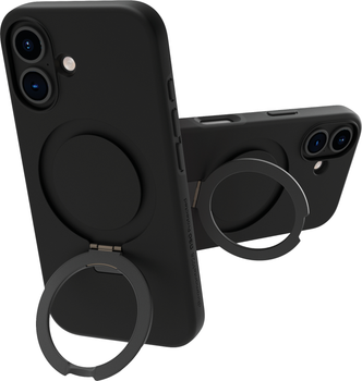 Чохол для смартфона Dbramante1928 Iceland Ultra D3O MagSafe Kickstand для Apple iPhone 16 Black (IUK1BL006290)