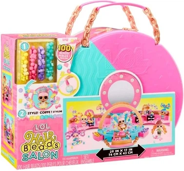 Игровой набор ЛОЛ СЮРПРАЙЗ Салон причесок и бусин - LOL Surprise Hair Beads Salon Playset with Doll