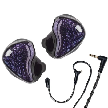 Kinera Celest Wyvern Black Pro (with mic.) – динамічні навушники з виносним мікрофоном та кабелем 1.5 м.