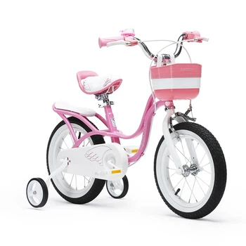 Велосипед для дітей RoyalBaby LITTLE SWAN 25.16-03, к16 сталь, рожевий