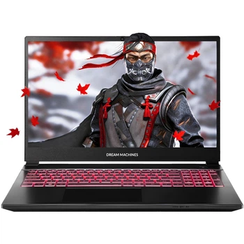 Ноутбук Dream Machines RT5060-15UA27 15.6” FHD 144Hz/Ryzen 7 H255/16 GB/SSD 512GB/RTX5060/2.5GLAN/DOS (RT5060-15UA27) Black