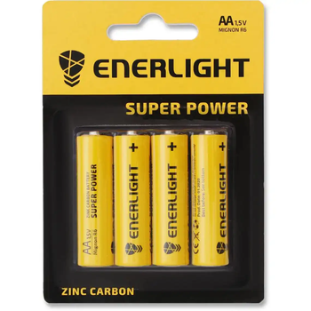 Батарейка Enerlight Super Power AA блістер 4 шт