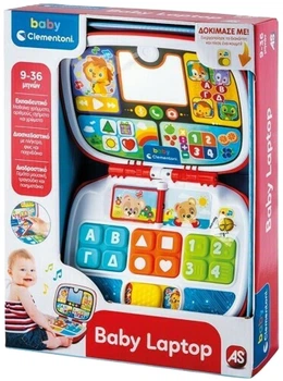 Детский обучающий ноутбук Clementoni Baby Laptop (8005125633753)
