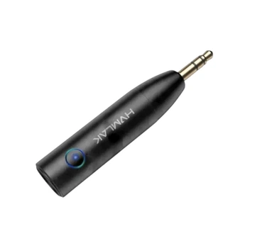 Универсальный Bluetooth 5.3 аудиоадаптер 1шт HVMLAK (ІНТЧ 1443) с премиальной передачей звука через AUX для авто и домашних систем