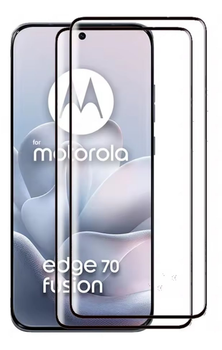 Защитное стекло 2шт CDK для Motorola Edge 70 Fusion | 3D Full Glue (023845) (black)