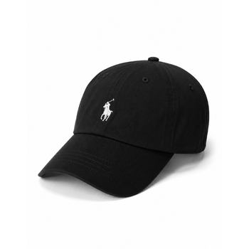 Кепка Polo Ralph Lauren из хлопка черного цвета размер регулируется