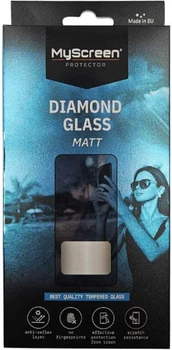 Szklo hartowane MyScreen Diamond Glass Matt na smartfon Apple iPhone 16 Pro Black (5904433272377)