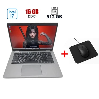 Ультрабук Б-класс Dell Latitude 5430 / 14" (1920x1080) IPS / Intel Core i7-1265U (10 (12) ядер по 1.8 - 4.8 GHz) / 16 GB DDR4 / 512 GB SSD / Intel Iris Xe Graphics / WebCam б/у + Подарок Мышка и коврик