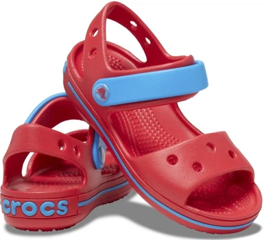 Дитячі крокси сандалії для хлопчика Crocs Crocband Kids Varsity Red (33/34, червоний)