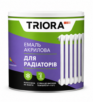 Емаль акрилова для радіаторів TRIORA 400 мл