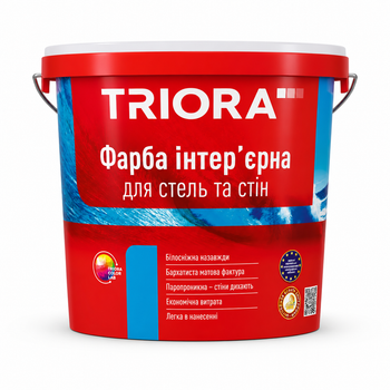 Краска интерьерная для стен и потолков TRIORA 3.5 кг