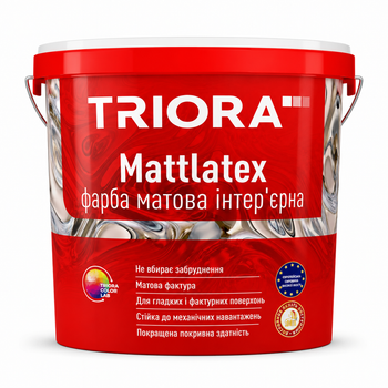 Краска интерьерная матовая TRIORA Mattlatex 1.4 кг