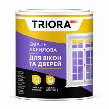 Эмаль акриловая для окон и дверей TRIORA 400 мл