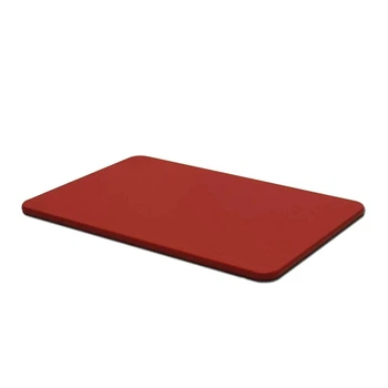 Дошка обробна Yelkar Plastik 400x300x10 мм заокруглені краї HACCP червона YP 1301-1 Red