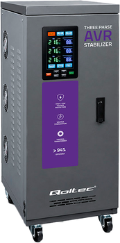 Стабілізатор напруги Qoltec автоматичний AVR 30kVA Expert Line (5901878519098)