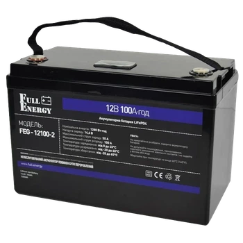 Литиевая аккумуляторная батарея Full Energy FEG-12100-2 LiFePO4 12В 100А•ч
