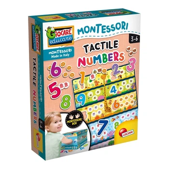 Настільна гра-пазл Lisciani Montessori Tactile Numbers (укр/англ), EX72453