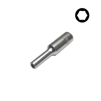 Головка Toptul на 5.5 мм 1/4" 6-ти гранная удлиненная