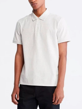 Поло довге чоловіче Calvin Klein 363309772 M Сіре (1161396228)