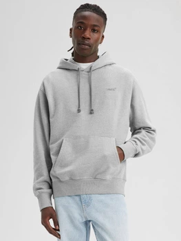 Худи утепленное мужское Levi`s 973809114 XL Серое (1161029350)