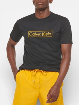 Футболка спортивная длинная мужская Calvin Klein 531551133 L Черная (1161177268)