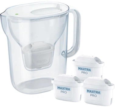 Dzbanek filtrujący Brita Style Essential White + 3 wkłady Maxtra Pro Pure Performance