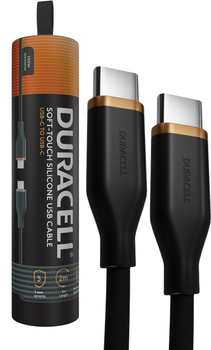 Kabel Duracell USB-C USB-C 100W 2 m Black (DRU8020A)