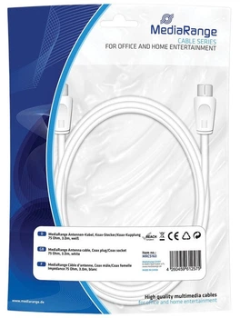 Kabel antenowy MediaRange 3 m (MRCS163)