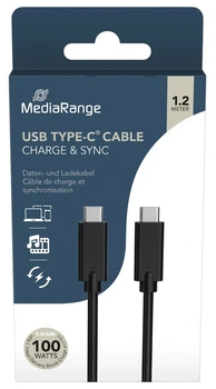 Kabel MediaRange USB Type C - USB Type-C 1.2 m (MRCS214)