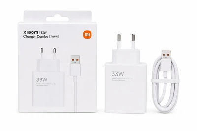 Зарядний пристрій Xiaomi 33W Charging Combo (Type-A) + кабель USB-C