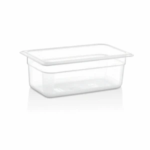Гастроемкость GastroPlast PP GN 1/3 100 мм из полипропилена прозрачная GNPP--0013100