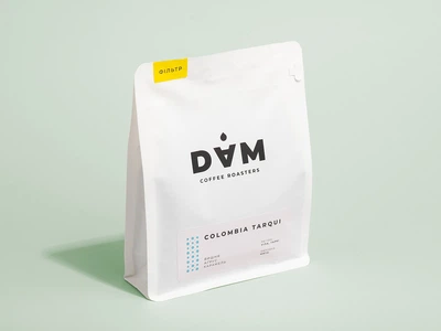 Кава в зернах DAM Coffee Colombia Tarqui для фільтра 250 г