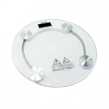 Ваги підлогові Matarix MX-451А 180кг прозорі